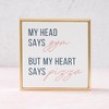 Quotable Gym Canvas/MDF Tabletop Décor - 3 of 3