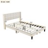 NicBex Queen Size Upholstered Bed Frame with Support Legs for Adults/Boys/Girls,Beige - 3 of 4