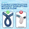 Swimline Hydrotools Pool Spiral Wound Vacuum Hose Accessory for Inground Swimming Pools with Kink-Free Swivel Cuff, 1.25" x 36' - 3 of 4