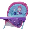 Mermaid Doll Highchair - Kids Pretend Play Highchair w/ Front Tray  3+ - 4 of 4