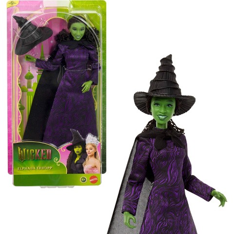 Детские куклы Wicked Universal Pictures Elphaba Thropp Fashion Doll in Removable Movie-Inspired Outfit