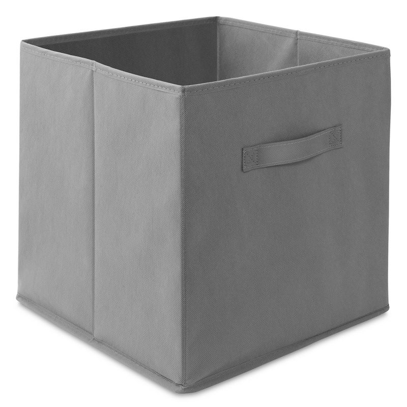 Casafield Set of 12 Collapsible Fabric Storage Cube Bins, Foldable Cloth Baskets for Shelves and Cubby Organizers, 2 of 8