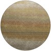 Taupe And Beige Ombre Washable Indoor Outdoor Area Rug - 4 of 4