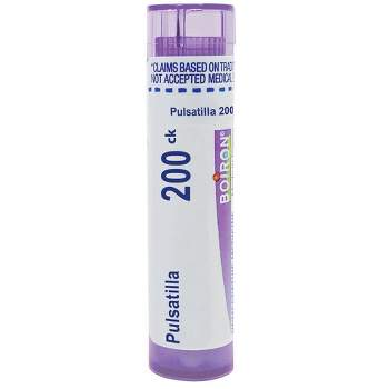 Boiron Pulsatilla 200CK Homeopathic Single Medicine For Cough, Cold & Flu 80 Pellet