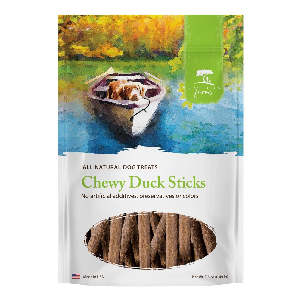 Caledon Farms Chewy Duck Sticks Dog Treats - 7.76oz