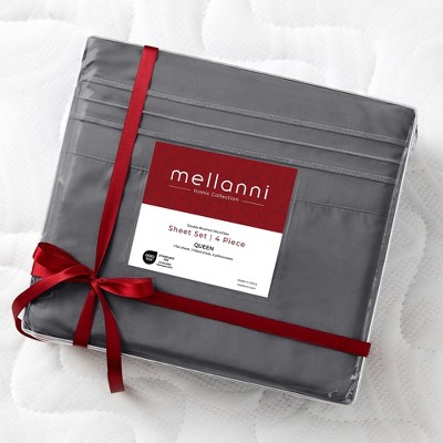 Gray Full Microfiber Deep Pocket Sheet Set