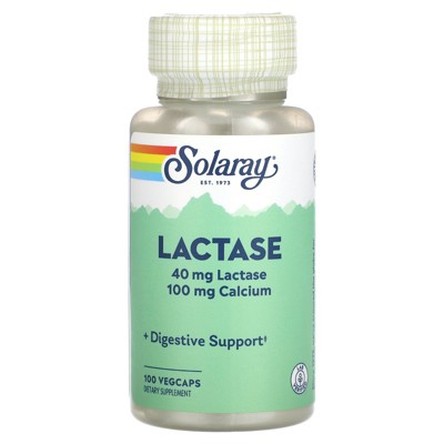 Solaray Lactase, 100 VegCaps
