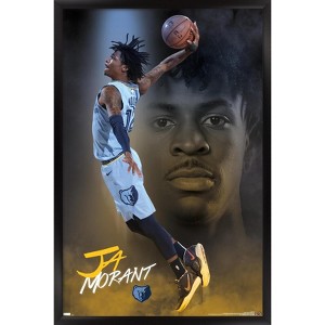 Trends International NBA Memphis Grizzlies - Ja Morant 20 Framed Wall Poster Prints - 1 of 4