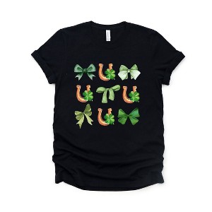 Simply Sage Market Women's Coquette Horseshoe Chart Short Sleeve Graphic Tee - 1 of 4