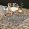 Pimlada Phuapradit Kaasni Gray Outdoor Rug - Deny Designs - 3 of 4