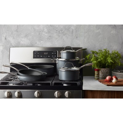 T-fal 12-Piece Platinum Nonstick Aluminum Cookware Set with Induction Base