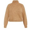 Women's Plus Size Untamed Sweater - caramel | CITY CHIC - 4 of 4