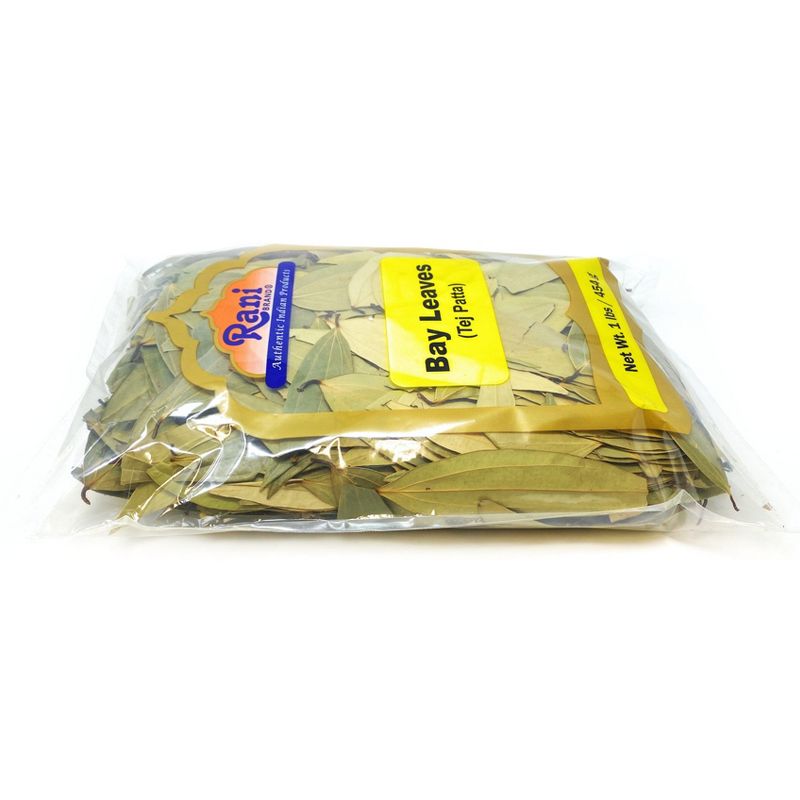 Bay Leaves Whole Hand Selected Extra Large - 16oz (1lb) 454g - Rani Brand Authentic Indian Products, 2 of 7
