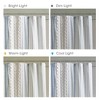 BAGOKIE 72"x72" Cotton Striped Shower Curtain, Pack of 1 - 4 of 4