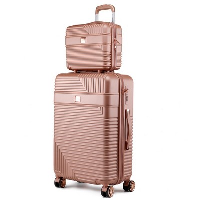 MKF Collection Mykonos Set with a Medium Luggage  and Small Cosmetic Case by Mia K