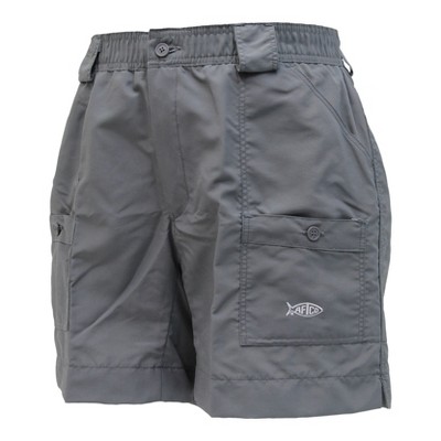 AFTCO Original Fishing Shorts Long Charcoal, 28