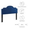 Modway Belinda King/California King Headboard – Tufted Performance Velvet in Navy - 2 of 4