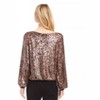 Women's Sequin Boatneck Top - Karen Kane - 3 of 4