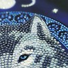 Crystal Art Lunar Wolf Diamond Painting Notebook Kit, Includes Tools & Crystals, Ages 8 and Up - 4 of 4