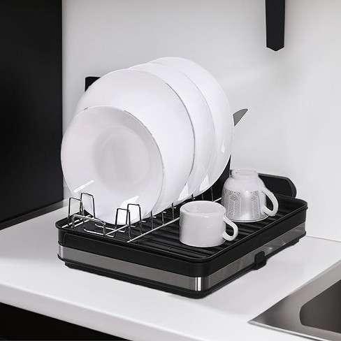 Vdomus Dish Racks for Kitchen Counter, Black - image 1 of 4