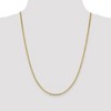 Black Bow Jewelry 2.4mm 10k Yellow Gold Flat Anchor Chain Necklace - 2 of 4