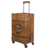 Harry Potter  20 ABS Trunk Carry-on 4-Wheel Brown Rolling Luggage - 2 of 4