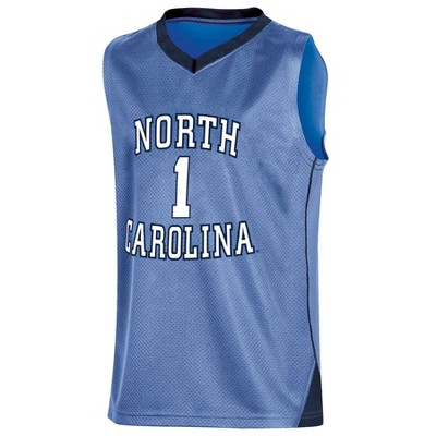 north carolina tar heels youth basketball jersey