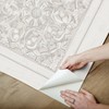 Brewster Peel and Stick 1pc Wallpaper Carved Floral - image 2 of 4