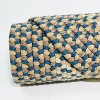 Colonial Mills Marin Braid - Blue 4 Ft x 6 Ft Oval Rug Indoor/Outdoor 100% Polypropylene - 4 of 4