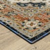 Oriental Weavers Andorra 2281E Blue/ Orange Indoor Area Rug - 2'3" x 8' - 2 of 4