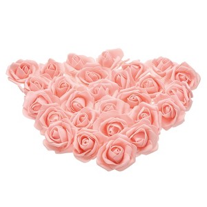 Unique Bargains Realistic Appearance Soft Texture Artificial Flower 100 Pcs - 1 of 4