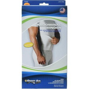 Sport Aid Abdominal Binder Small White - 1 of 4