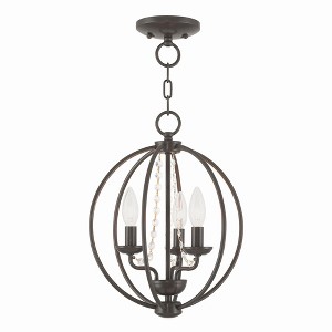 Livex Lighting Arabella 3 - Light Chandelier in  English Bronze - 1 of 2