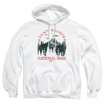 Men's Mount Rainier National Park Vintage Pull-Over Hoodie