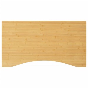 vidaXL Desk Top 39.4"x23.6"x0.6" Bamboo - 1 of 4
