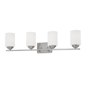 Millennium Lighting Durham 4 - Light Vanity in  Satin Nickel - 1 of 3