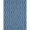 Unique Loom Outdoor Trellis Links Trellis Trellis Woven Area Rug - 2 of 4