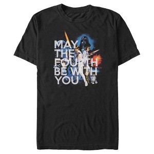 Men's Star Wars: A New Hope May the Fourth Classic Scene T-Shirt - 1 of 4