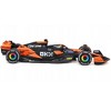 McLaren MCL38 #81 Oscar Piastri "OKX" Formula One F1 "Miami GP" (2024) 1/43 Diecast Model Car by Bburago - 2 of 4