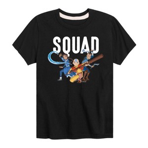Boys' - Avatar: The Last Airbender - Trio Squad Short Sleeve Graphic T-Shirt - 1 of 4