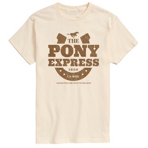 Men's - United States Postal Service - The Pony Express Mail 1860 Short Sleeve Graphic T-Shirt - 1 of 4