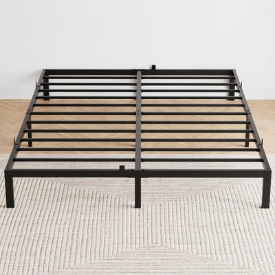 homfan Bed Frame with Under Bed Storage, Heavy Duty Mattress Foundation, Easy Assembly, No Box Spring Needed