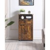 Bella Depot 42.5''H Tall Storage Cabinet, Bathroom Storage Cabinet with 2 Large Drawer - 3 of 4