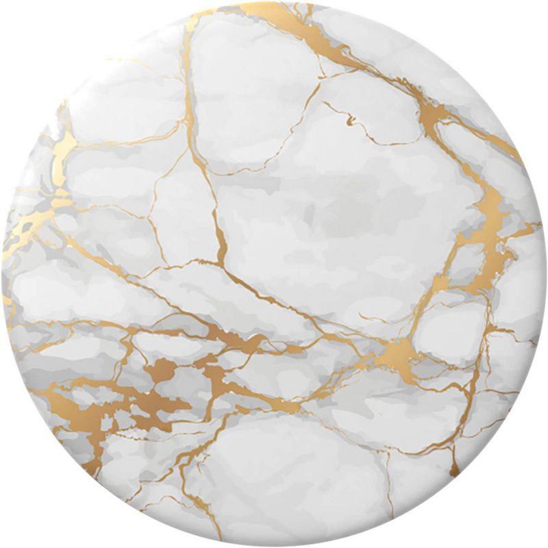 PopSockets PopGrip Cell Phone Grip &#38; Stand - Gold Lutz Marble, 4 of 5