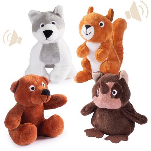 Plush Creations Plush Stuffed Forest Animals Set : Target