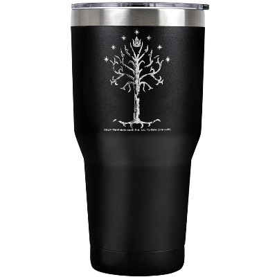 Lord of the Rings Tree Of Gondor Steel Tumbler 30oz Coffee Travel Mug