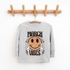 The Juniper Shop March Vibes Basketball Toddler Long Sleeve Tee - 2 of 3