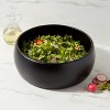 189oz Acacia Modern Serving Bowl Black - Threshold™ - image 2 of 3