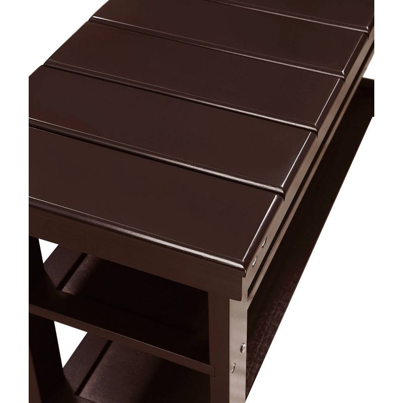 Oxford Utility Mudroom Bench with Shelves - Breighton Home, 6 of 12