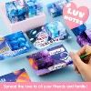 Joyfy 28 Packs Valentine's Day Gift Cards with Infinity Magic Fidget Toys | Toys for Stress Relief | Perfect for Classroom Exchange - 2 of 4